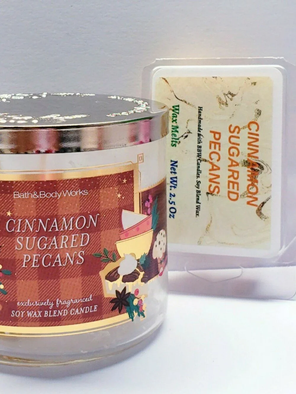CINNAMON SUGARED PECANS -Bath & Body Works Candle Wax Melts- $8 per pack